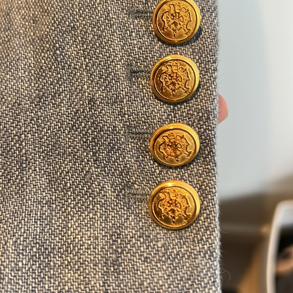 Judith & Charles Chambray/denim blazer. Beautifully made in Portugal. Size 6 - Picture 3 of 4